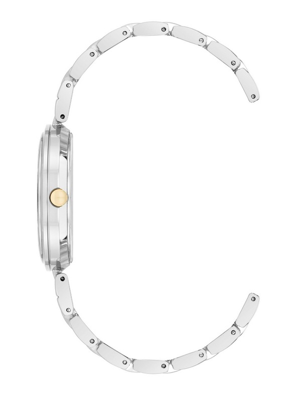 Nine West	 Damen runde Uhr Nine West NW/1893SVTT