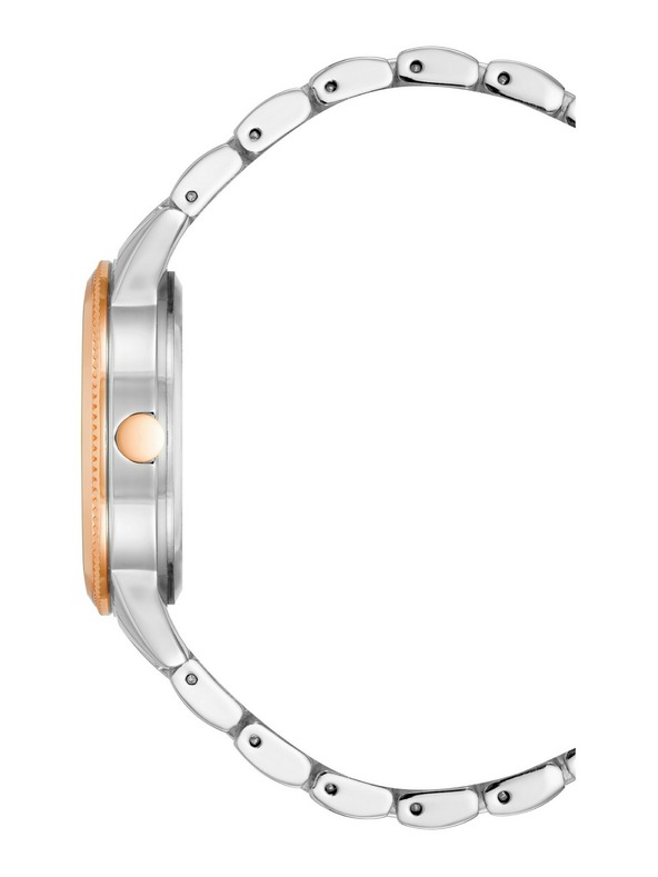 Nine West	 Damen runde Uhr Nine West NW/2897SVRT