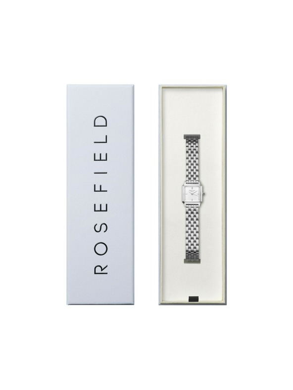 Rosefield Damen eckige Uhr Rosefield Boxelle BWSSS-B02