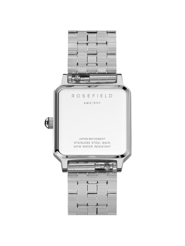 Rosefield Damen eckige Uhr Rosefield Boxelle BWSSS-B02