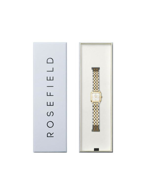 Rosefield Damen eckige Uhr Rosefield Boxelle BWDSG-B03
