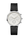 Rosefield Rosefield Uhr NCBS-N94 The Gabby White Sunray Croco Schwarz Silber