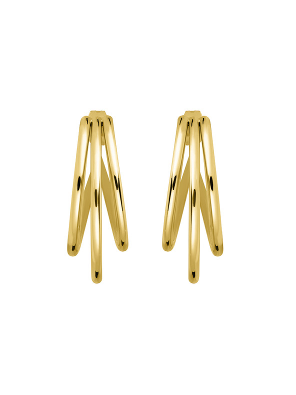 Rosefield Rosefield Ohrringe in Goldfarbe Triple Hoops JETHG-J573