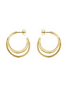 Rosefield Rosefield Ohrringe in Goldfarbe Triple Hoops JETHG-J573