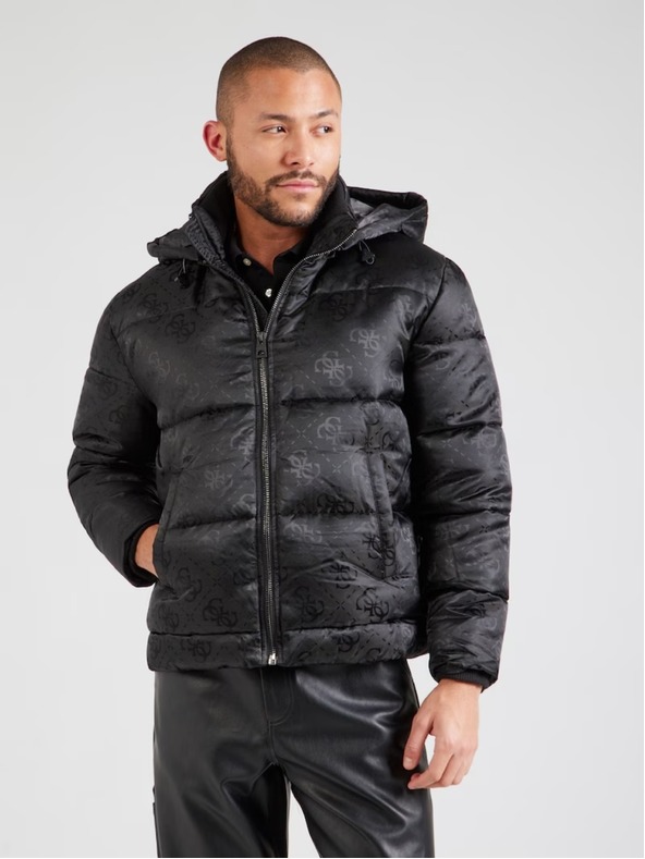 Guess Jeans Herren Schwarze Jacke von Guess Jeans
