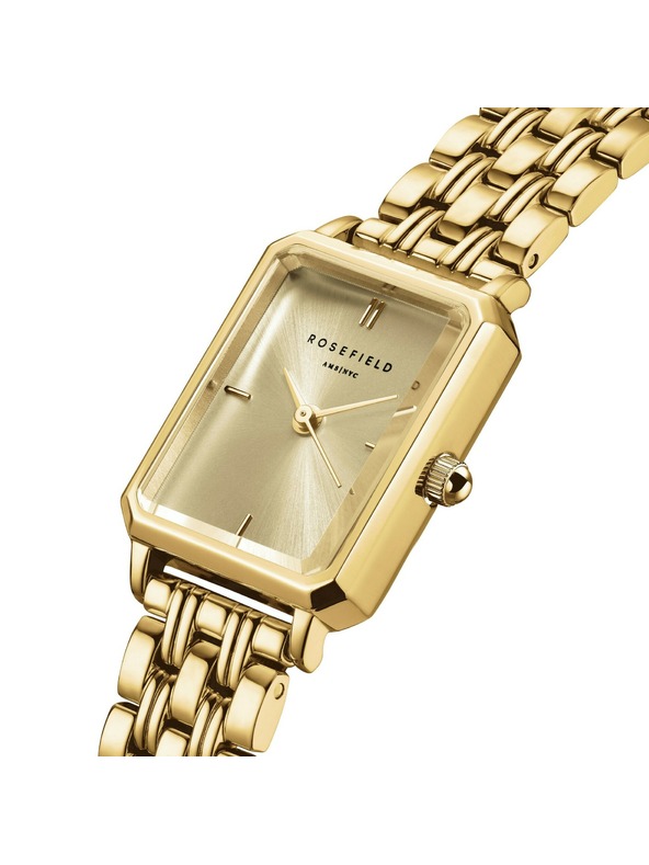 Rosefield Damenuhren Rosefield Octagon XS Champagne OCGSG-O82