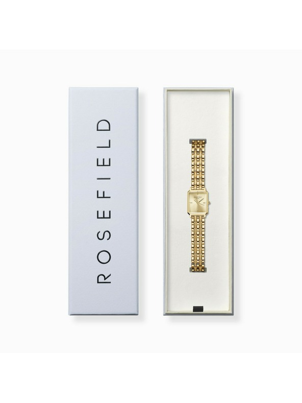 Rosefield Damenuhren Rosefield Octagon XS Champagne OCGSG-O82