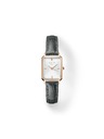 Rosefield Damenuhren Rosefield Octagon XS Grey Leather OWGLR-O87