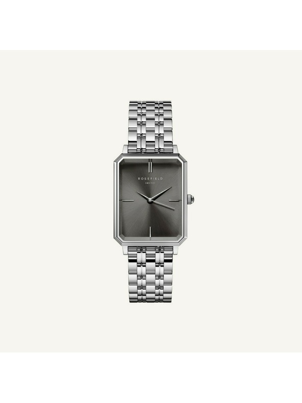 Rosefield Damenarmbanduhr Rosefield Octagon Grau OGSSS-O80