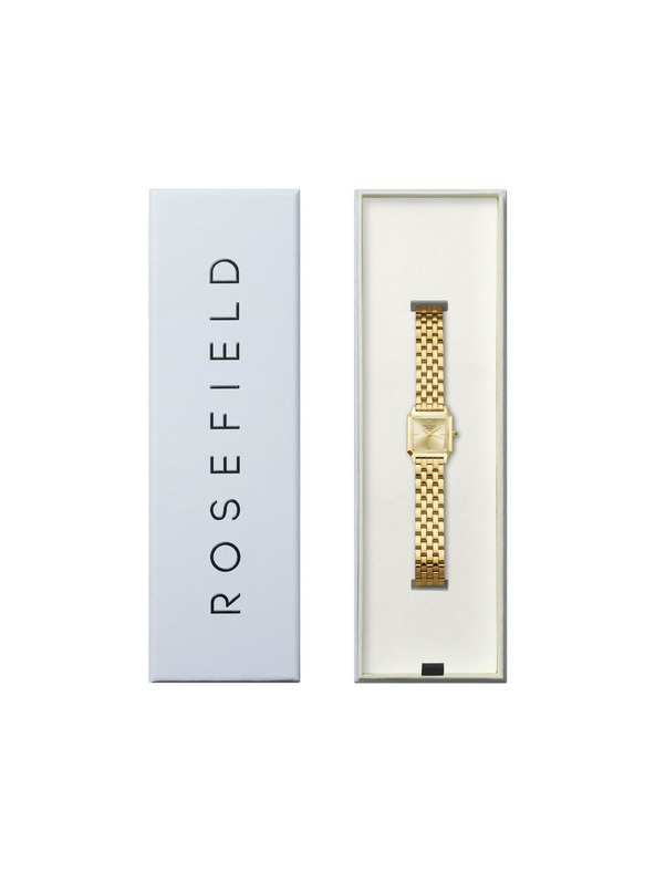 Rosefield Dameneckige Armbanduhr Rosefield Boxelle BCGSG-B04