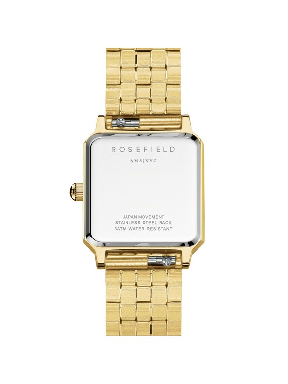 Rosefield Dameneckige Armbanduhr Rosefield Boxelle BCGSG-B04