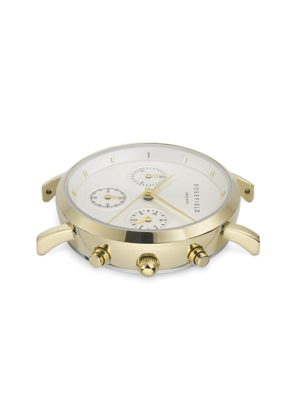 Rosefield Rosefield Armbanduhr NWG-N90 The Gabby White Gold
