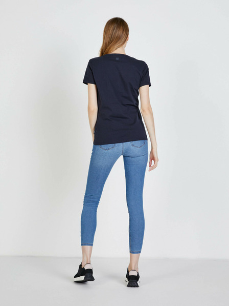 Sam 73 Dunkelblaues Damen-T-Shirt SAM 73 Una