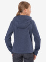 Sam 73 Dunkelblaues bedrucktes Sweatshirt für Mädchen SAM 73