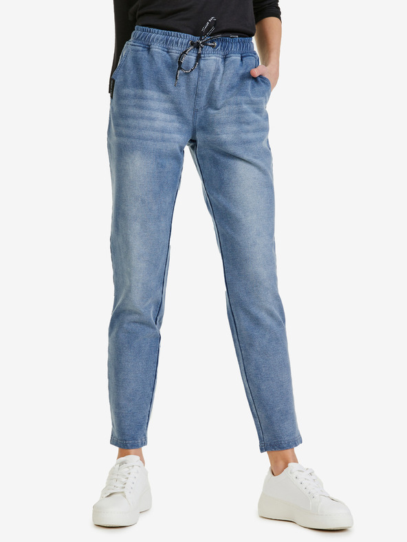 Sam 73 Blaue Straight Fit Jeans für Damen SAM 73 Tyra
