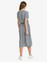 Sam 73 Hellgraues Damen-Midikleid SAM 73 Gaia