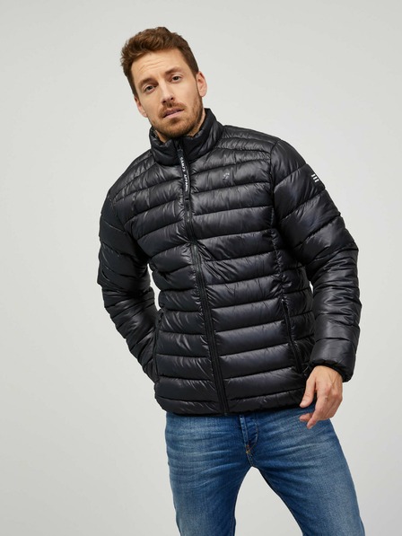 Sam 73 Schwarze Herren-Steppjacke SAM 73 Otto
