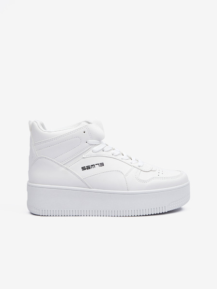 Sam 73 Weiße Damen Plateau-Knöchel-Sneakers SAM 73 FRIGG