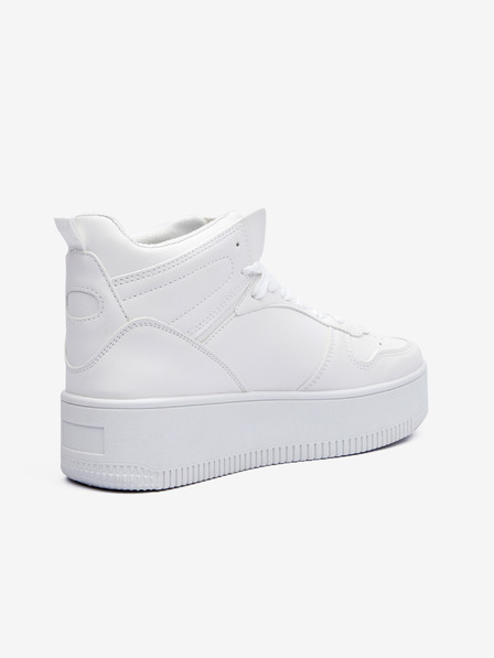 Sam 73 Weiße Damen Plateau-Knöchel-Sneakers SAM 73 FRIGG