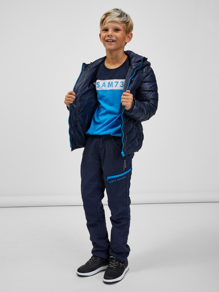 Sam 73 Dunkelblaue Steppjacke für Jungen SAM 73 Kyain