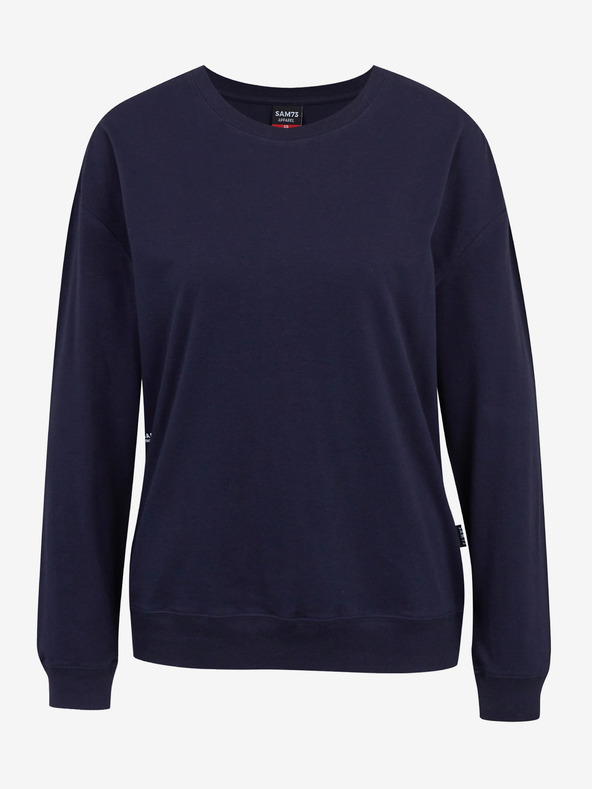 Sam 73 Dunkelblaues Langarm-T-Shirt für Damen SAM 73 Sharma