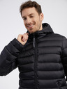 Sam 73 Schwarze Herren-Steppjacke SAM 73 Spider