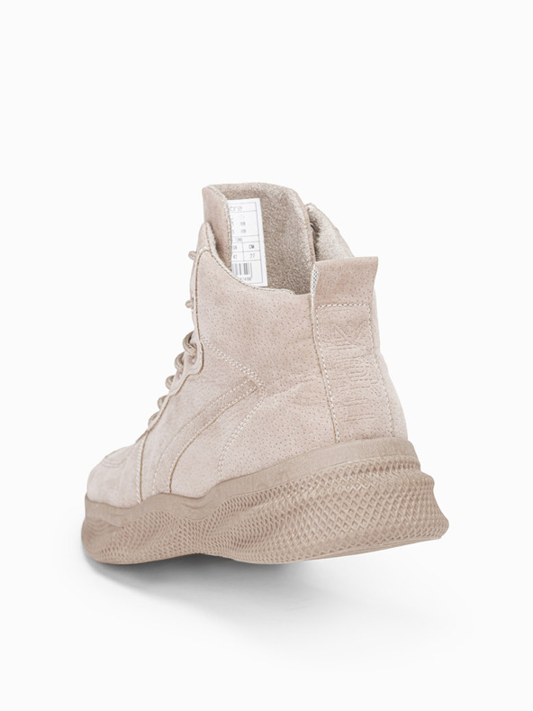 Ombre Clothing Beige Herren-Winterstiefel T380