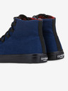 Ombre Clothing Schwarze und blaue Herren-Sneakers Schuhe Ombre Clothing T378