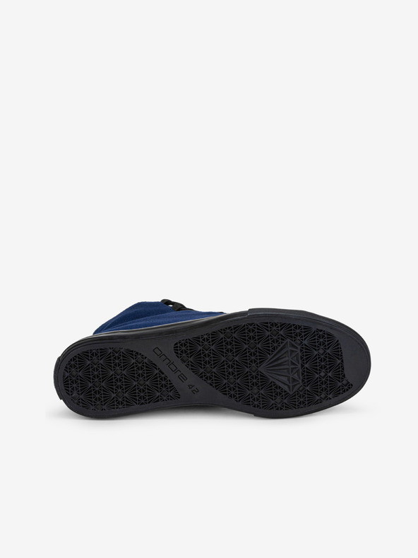 Ombre Clothing Schwarze und blaue Herren-Sneakers Schuhe Ombre Clothing T378