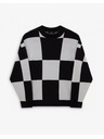Vans Damen Schwarz-Weißer Pullover Vans Wortex Sweater Black/Marshmllw