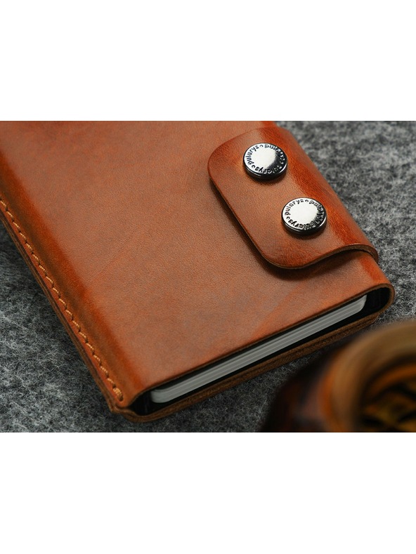 Pularys Herren Lederbörse Pularys Funky hellbraun