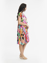 Orientique Rosa Orientique Alanya gemustertes Kleid für Damen
