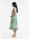 Orientique Orientique Kaleici Grünes Florales Midikleid für Damen