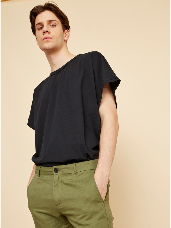 ZOOT.lab Grüne Herren-Leinen-Shorts ZOOT.lab Gavin