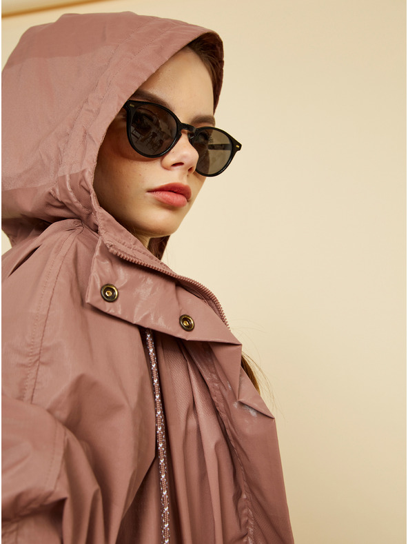 ZOOT.lab Brauner Metallic-Parka für Damen ZOOT.lab Hayley