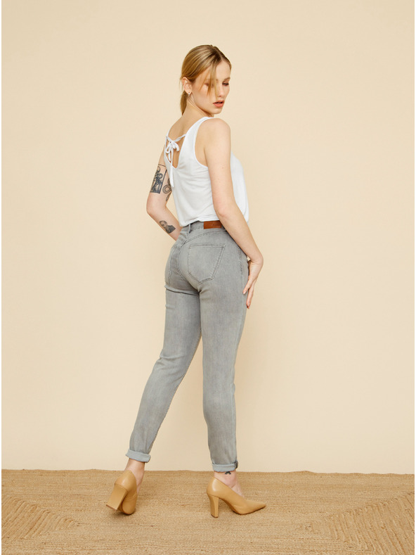 ZOOT.lab Graue Skinny-Fit-Jeans ZOOT.lab Pippa