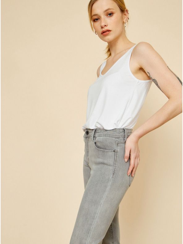 ZOOT.lab Graue Skinny-Fit-Jeans ZOOT.lab Pippa