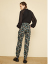ZOOT.lab Schwarze geblümte Damenhose ZOOT.lab Rosalyn