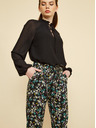 ZOOT.lab Schwarze geblümte Damenhose ZOOT.lab Rosalyn