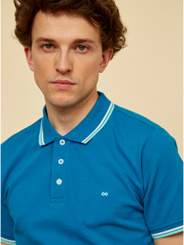 ZOOT.lab Blaues Herren-Poloshirt ZOOT.lab Robert