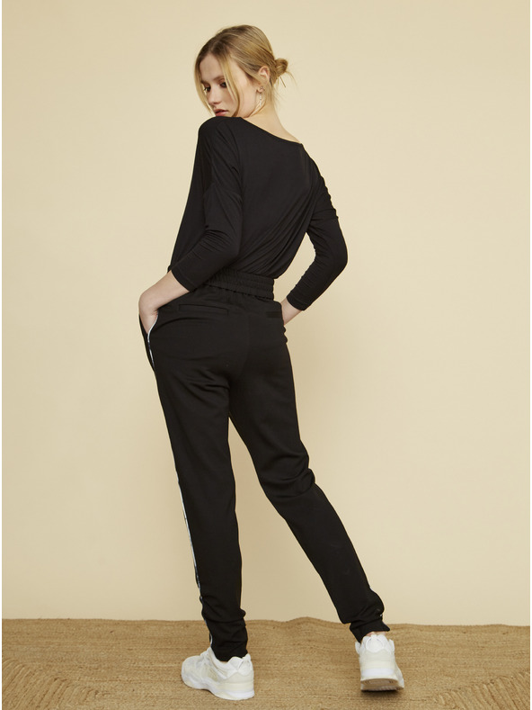 ZOOT.lab Schwarze Damenhose ZOOT Baseline Xenia Stripe Pants