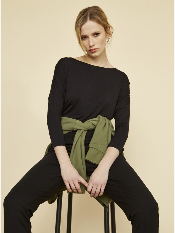 ZOOT.lab Schwarze Damenhose ZOOT Baseline Xenia Stripe Pants