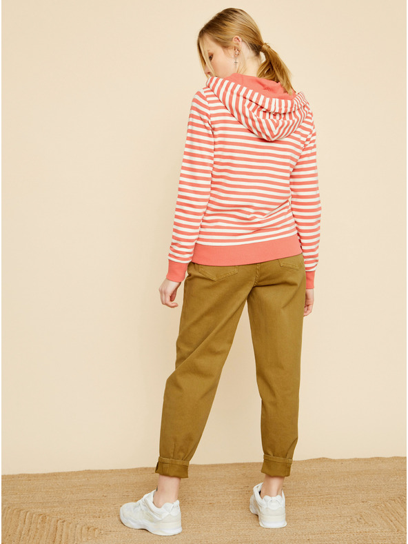 ZOOT.lab Weiß und rot gestreiftes Damen-Sweatshirt ZOOT.lab Marilyn