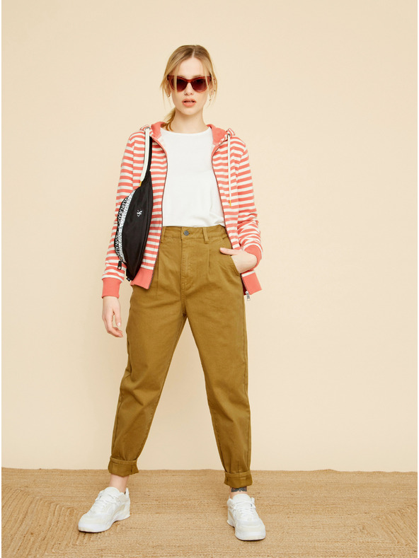 ZOOT.lab Weiß und rot gestreiftes Damen-Sweatshirt ZOOT.lab Marilyn