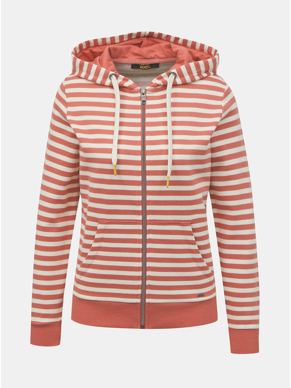 ZOOT.lab Weiß und rot gestreiftes Damen-Sweatshirt ZOOT.lab Marilyn