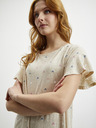 ZOOT.lab Beige gemustertes Kleid ZOOT.lab Mahulena