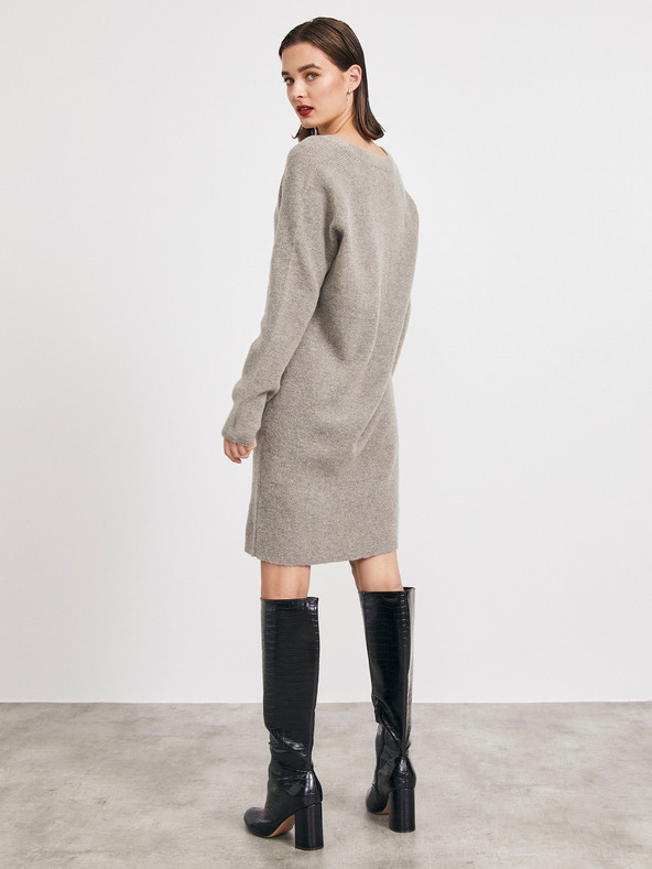 ZOOT.lab Graues Pulloverkleid aus Wollmischung METROOPOLIS von ZOOT.lab Ofilia