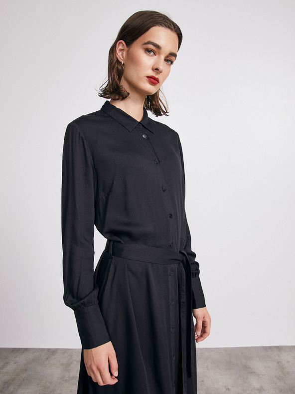 ZOOT.lab Schwarzes Damen-Shirt Midikleid METROOPOLIS von ZOOT.lab Sharon