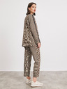 ZOOT.lab Hellbraune Damen-Karojacke METROOPOLIS by ZOOT.lab Blanche