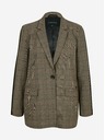 ZOOT.lab Hellbraune Damen-Karojacke METROOPOLIS by ZOOT.lab Blanche